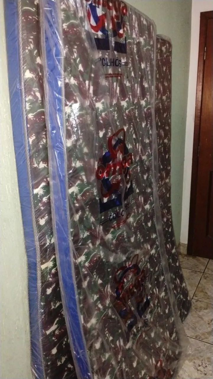 COLCHÃO CASAL ACAMPAR 7 CM R$ 229 e 5 CM CASAL R$ 169 BUSCAR JARDIM NOVO MUNDO GOIÂNIA  - Foto 3