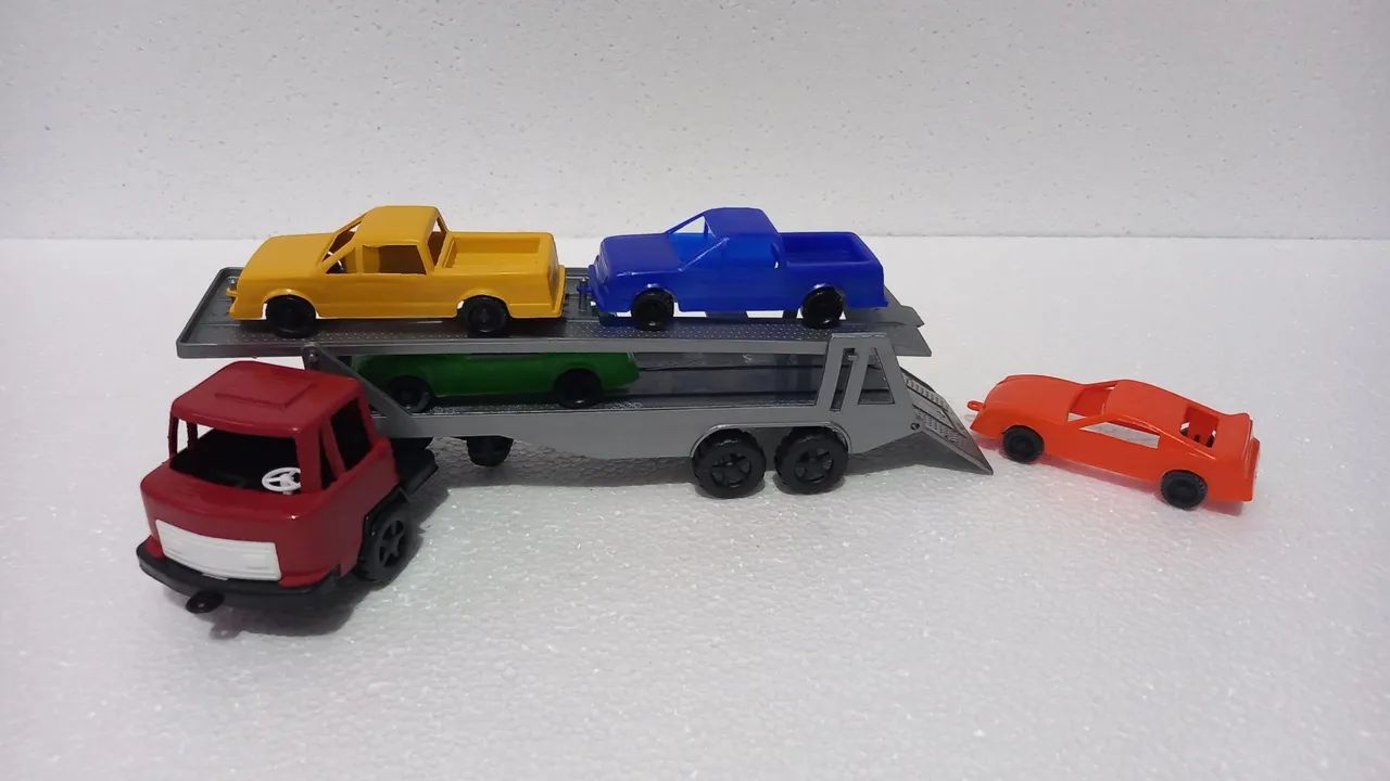 Brinquedo antigo caminhão cegonha SILMAR - Foto 2