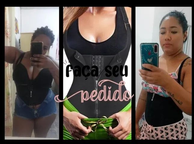 Cinta Feminina para Exercícios: Cinta com Zíper, Compressão Dupla e Liberdade de Movimento - Foto 5