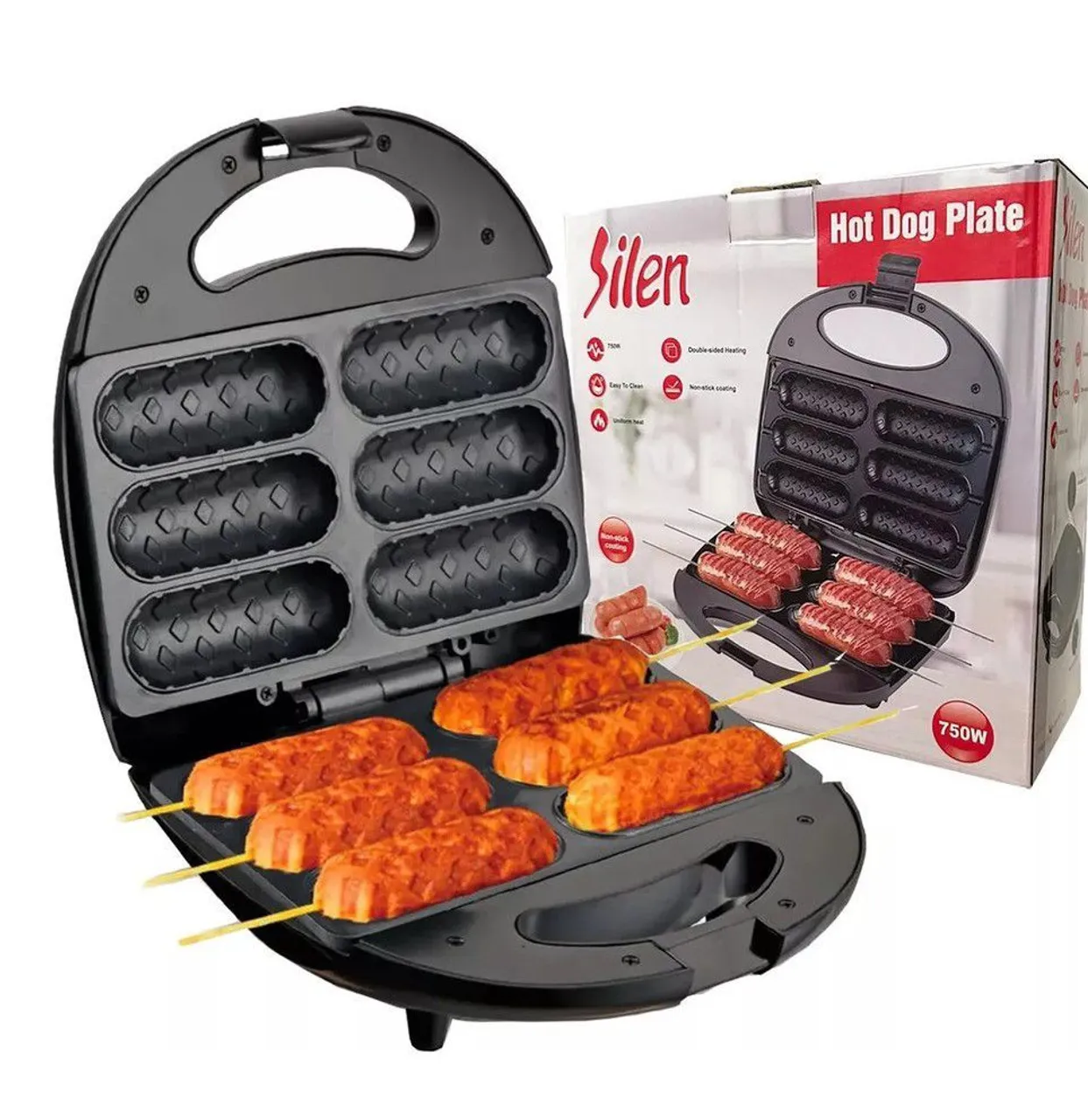 Máquina de Fazer Hot Dog Silen - Prática e Rápida!