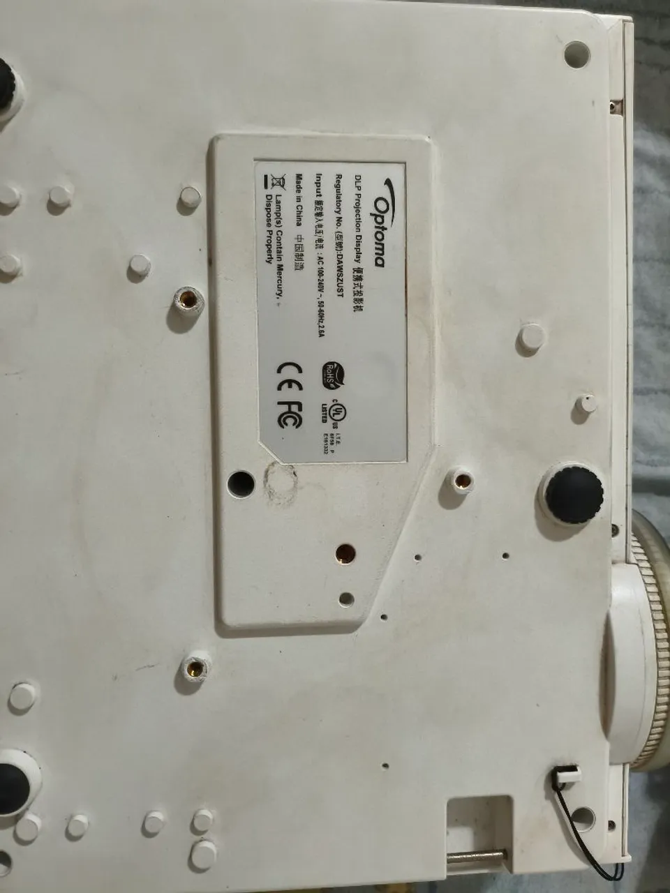 Projetor Optoma DLP DAWSZUST