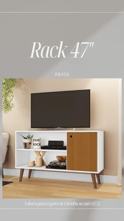 Promoção Rack 47'' - 26/02  