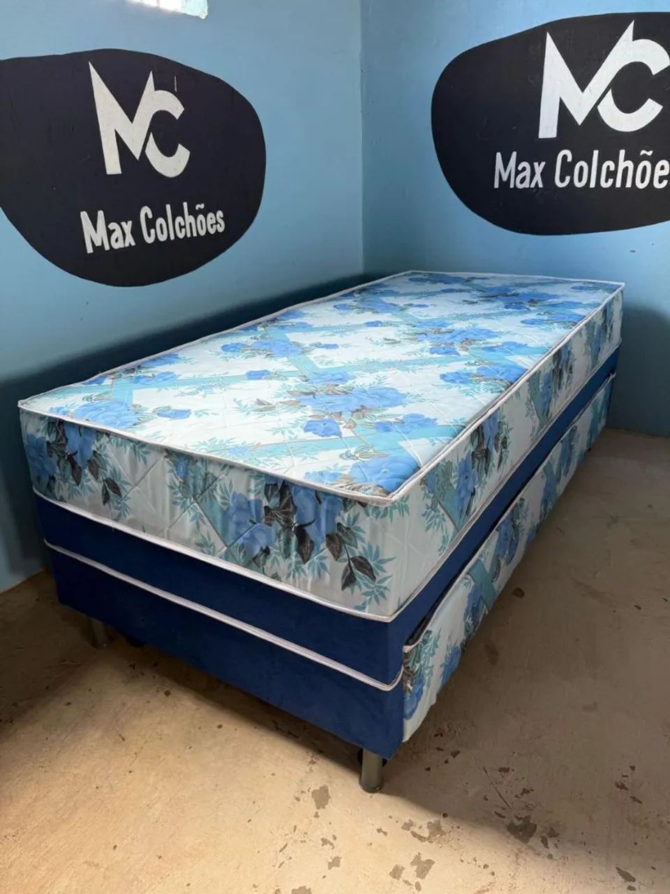 Camas Box Solteiro com Colchão Molas - Conforto e Qualidade - Foto 3