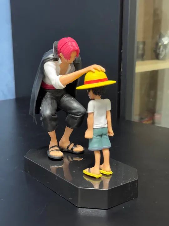 Boneco Luffy e Shanks One Piece - Foto 3