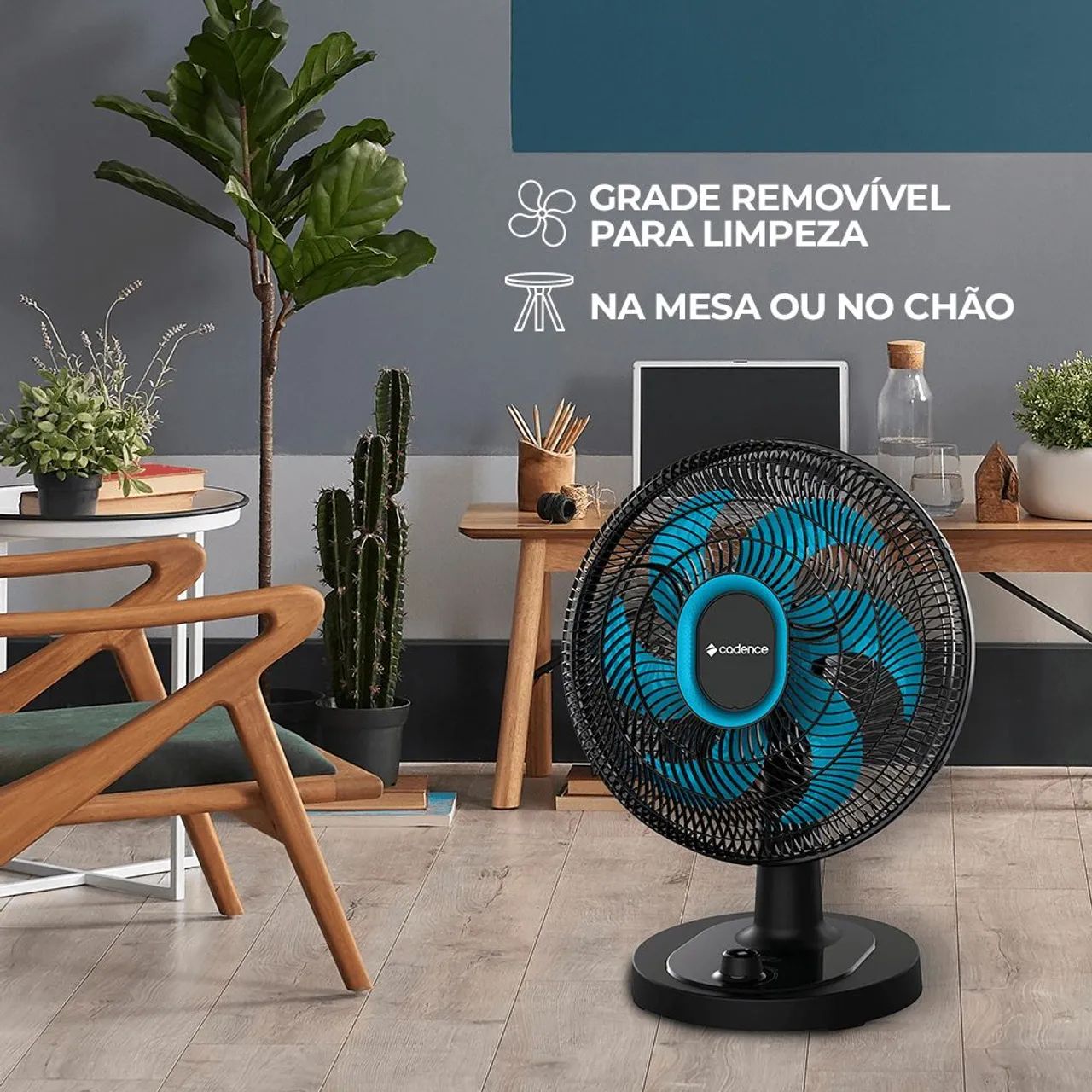 Ventilador Cadence Refresh Turbo Pro novo na caixa  220v - Foto 3