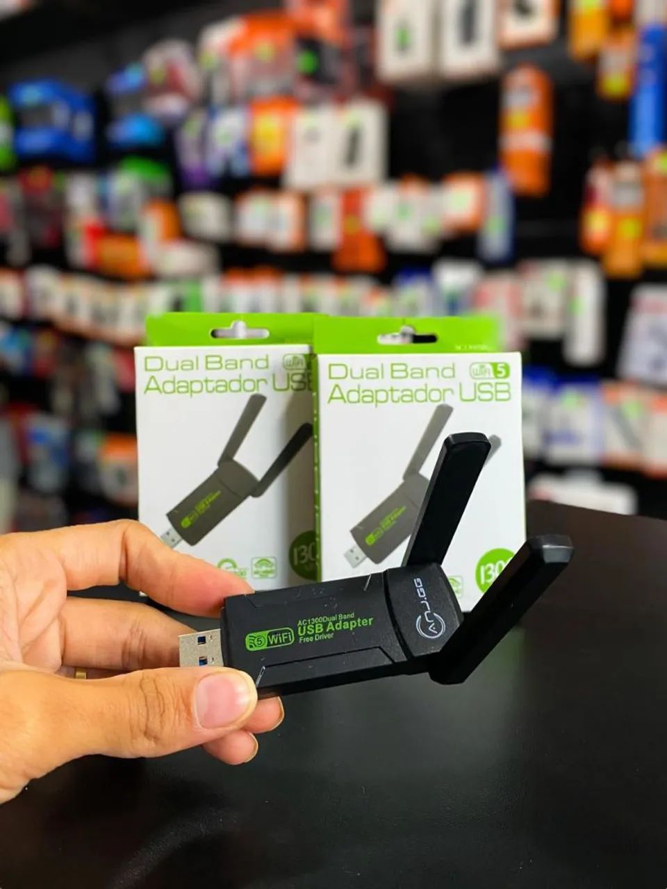 ADAPTADOR WIFI DUAL BAND 2-4G E 5G USB 3.0  - Foto 2