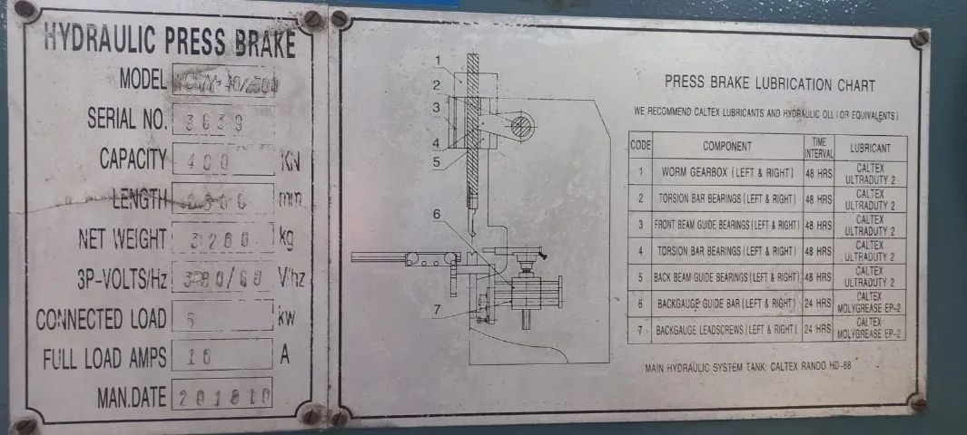 PRENSA DOBRADEIRA HIDRAULICA CHINESA 2500X40TONS - Foto 4
