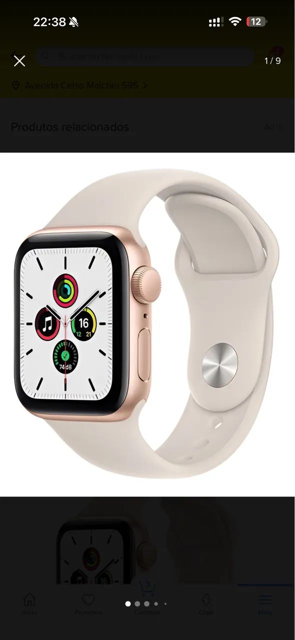Apple Watch SE rose gold 40mm