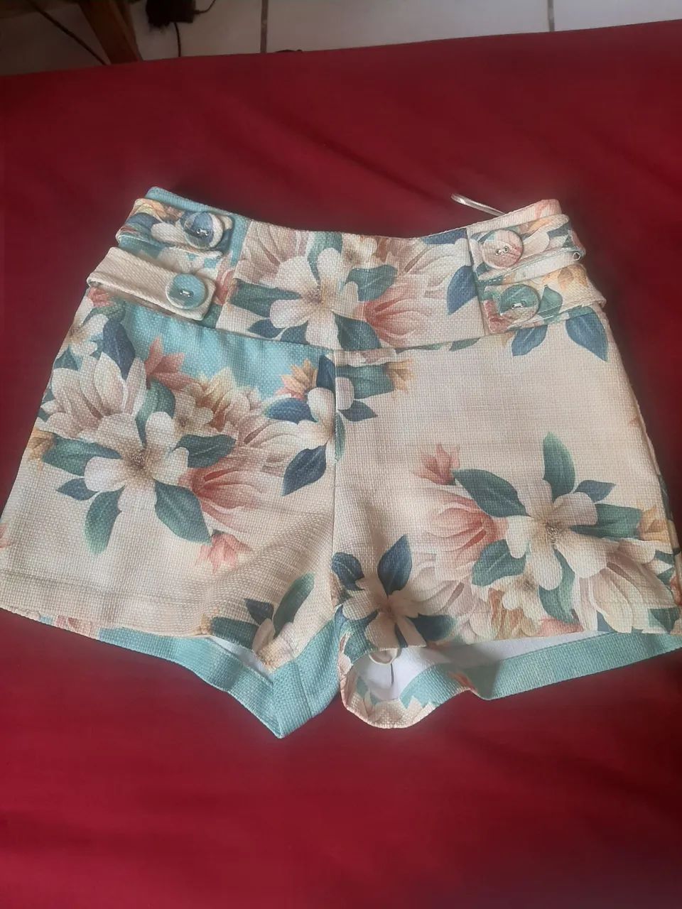 Shorts Floral Feminino