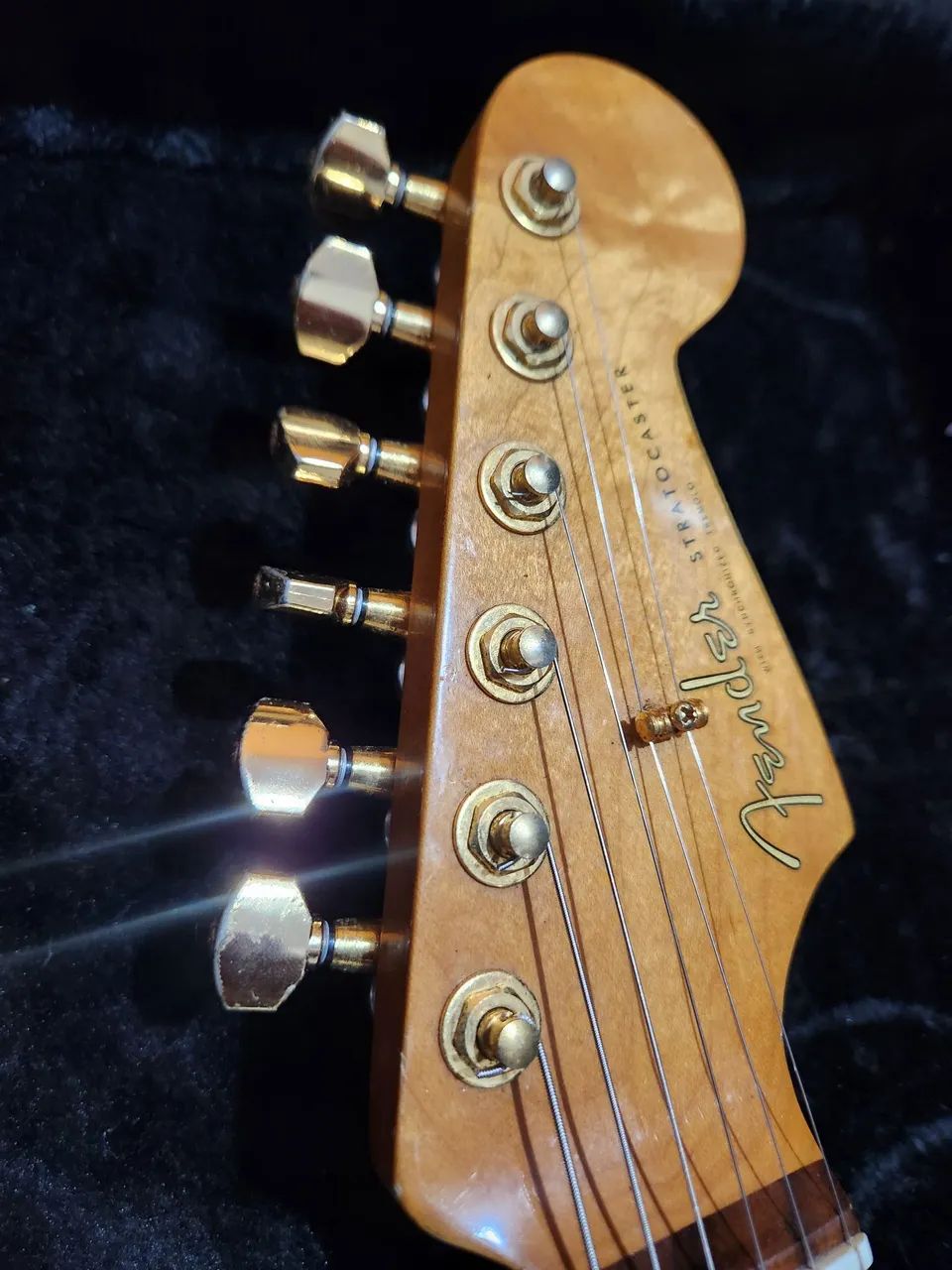 Guitarra fender stratocaster mexicana + case gator rígido - Foto 3