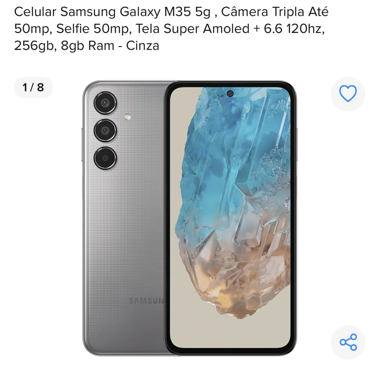Smartphone Samsung Galaxy M35