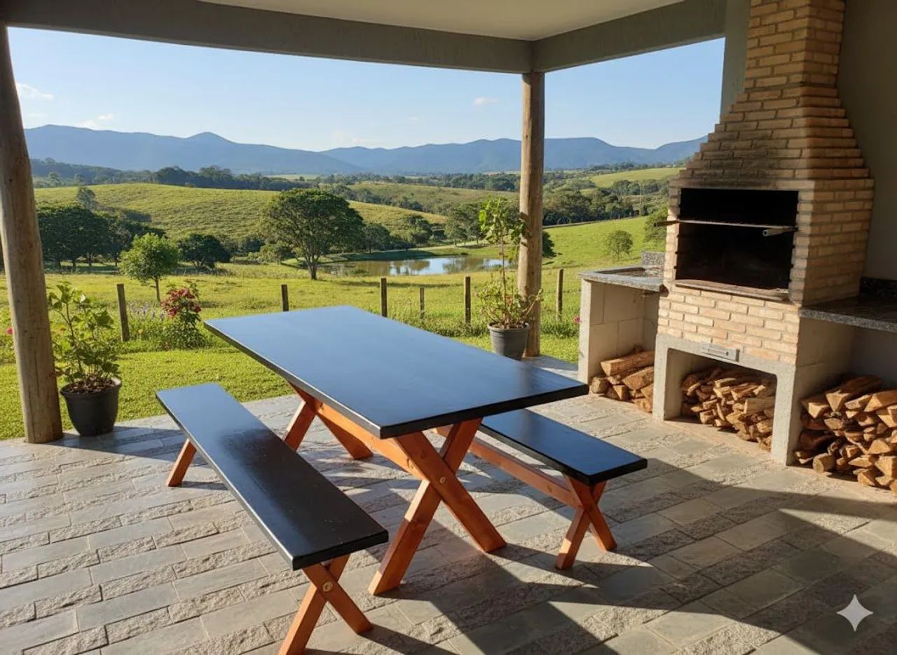 Mesa Base Black 2x 80 cm - Foto 2