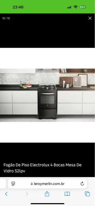 Fogão 4 Bocas Preto Electrolux - Oportunidade  - Foto 4