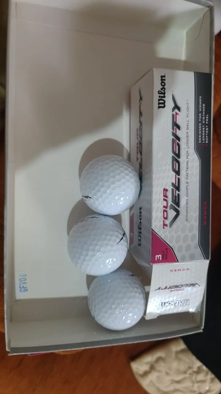 Bolas de Golfe Wilson Velocity Tour - 3 Unidades