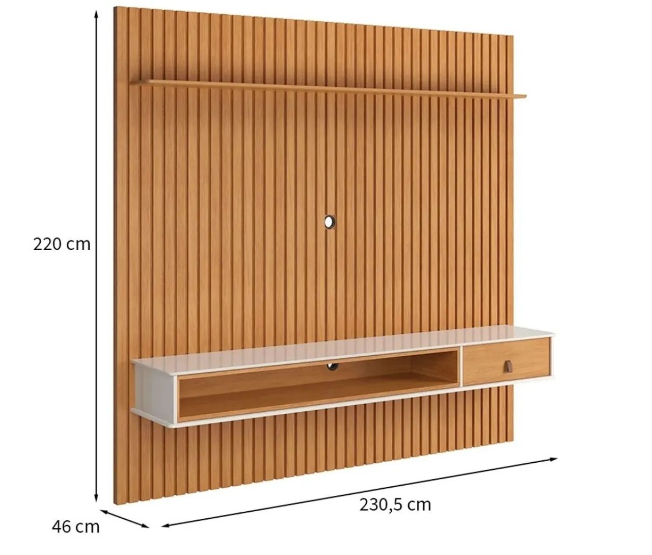 Painel para TV 75polegadas moderno com design elegante - Foto 2