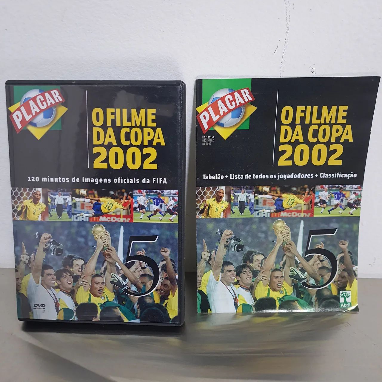 DVD O Filme da Copa 2002 - Nunca usado e COMPLETO - Foto 4