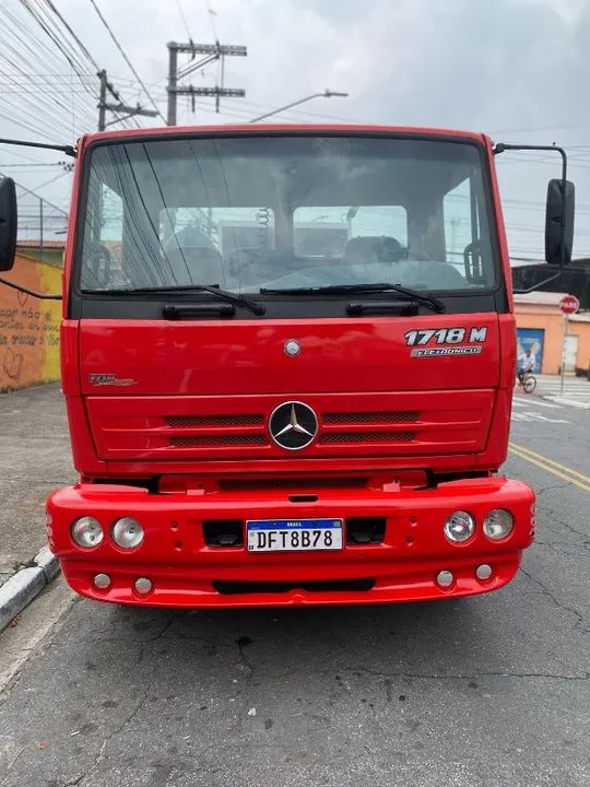 Mercedes Benz 1718 M Comboio De Impacto Gascom - Foto 9