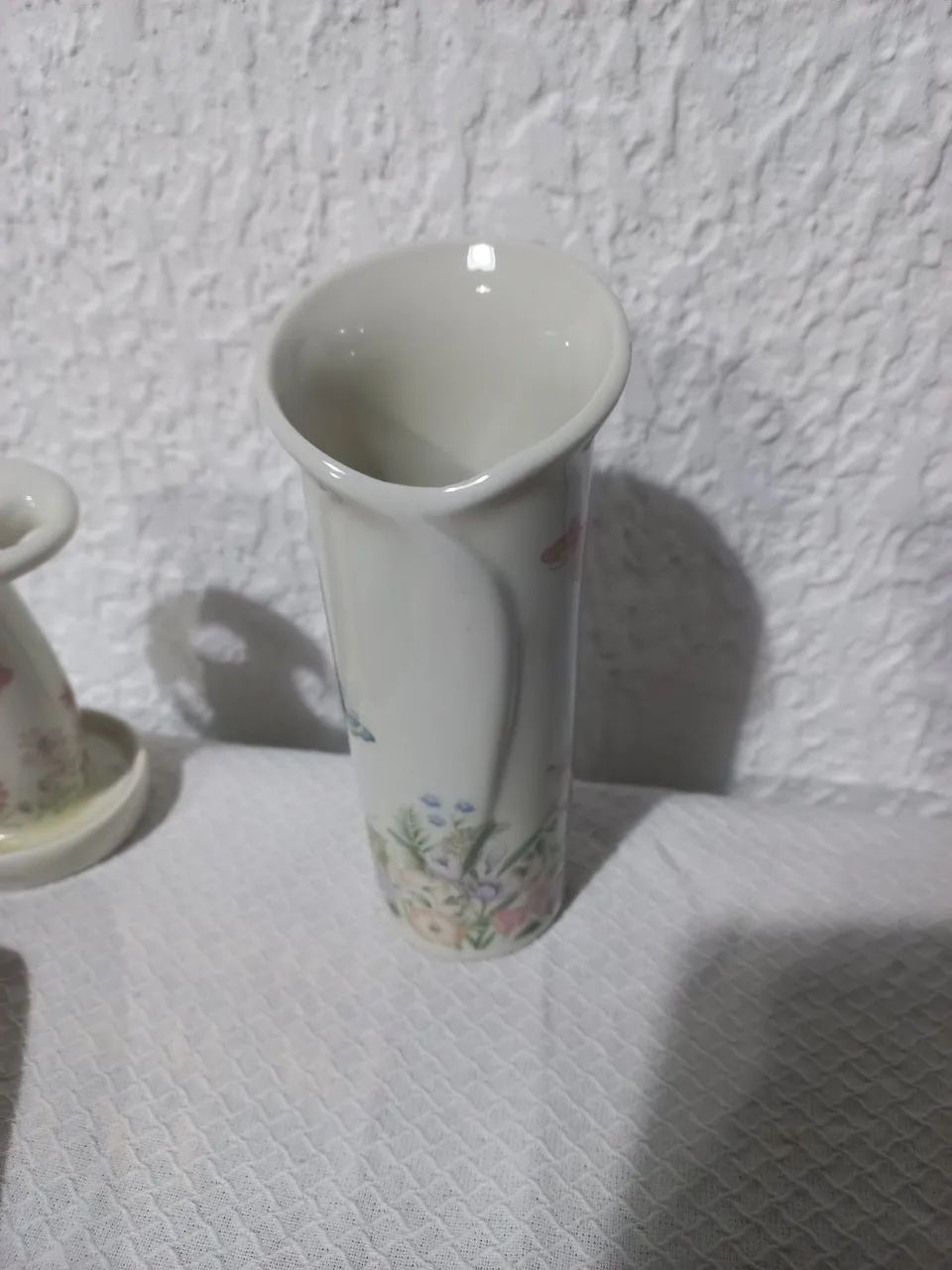 Conjunto de porcelana japonesa vintage com tema floral e borboletas shibata - Foto 4