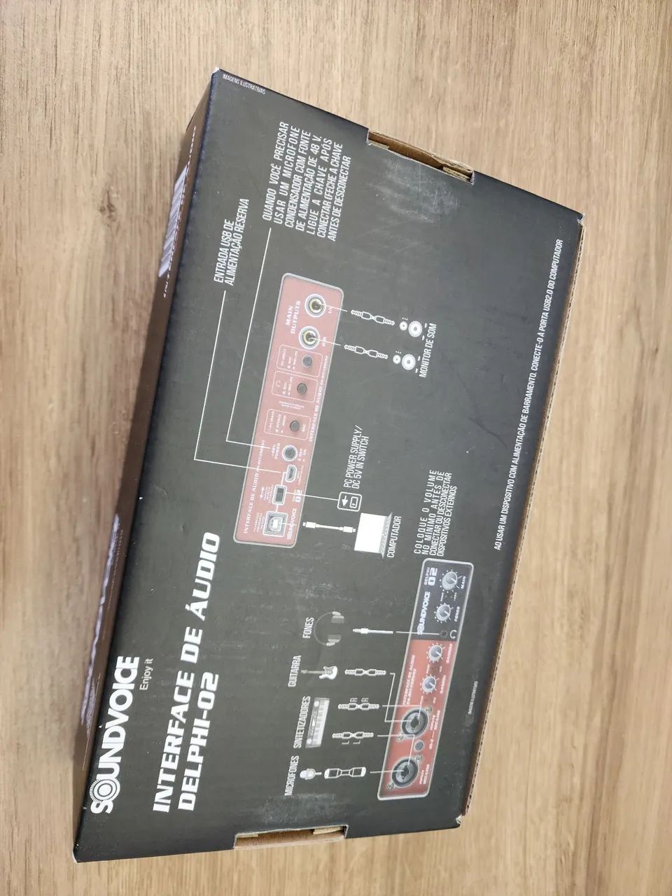 Interface de audio Delphi-02 Soundvoice