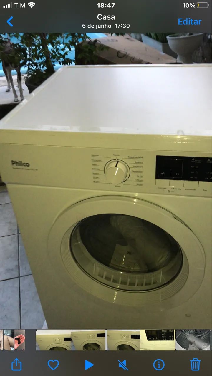 Secadora 11kg Philco 117 V