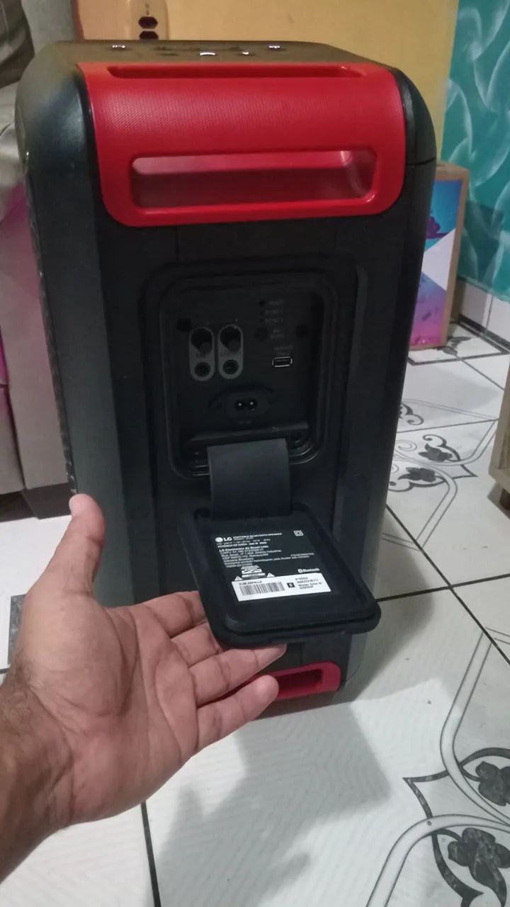 Caixa de som lg X boom . - Foto 2