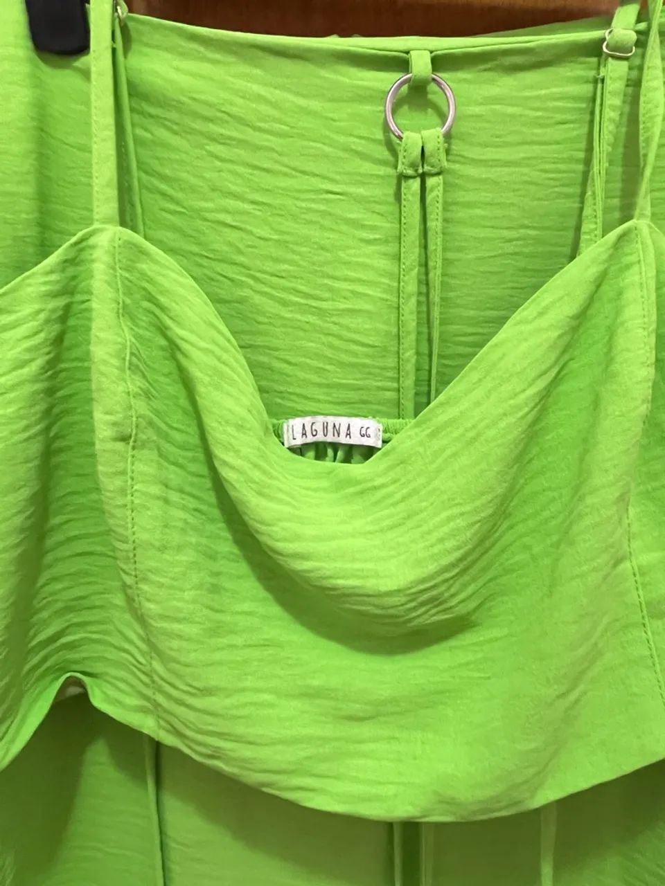 Conjunto Verde LAGUNA - Top G e Saia PP - Foto 2