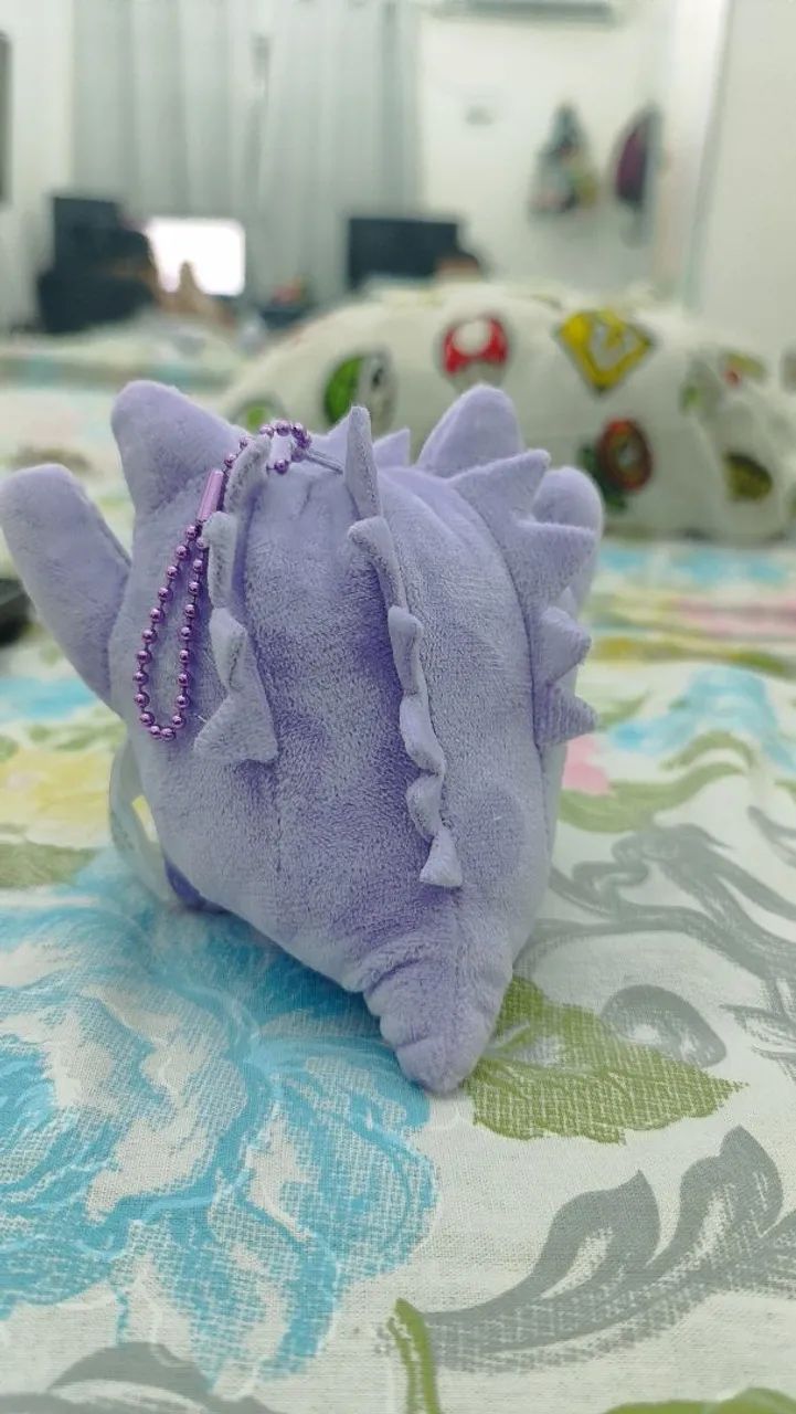 Pokemong Gengar chaveiro pelucia  - Foto 4