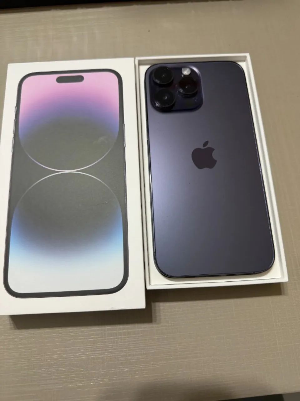 Iphone 14 Pro Max 512gb roxo impecável - Foto 5