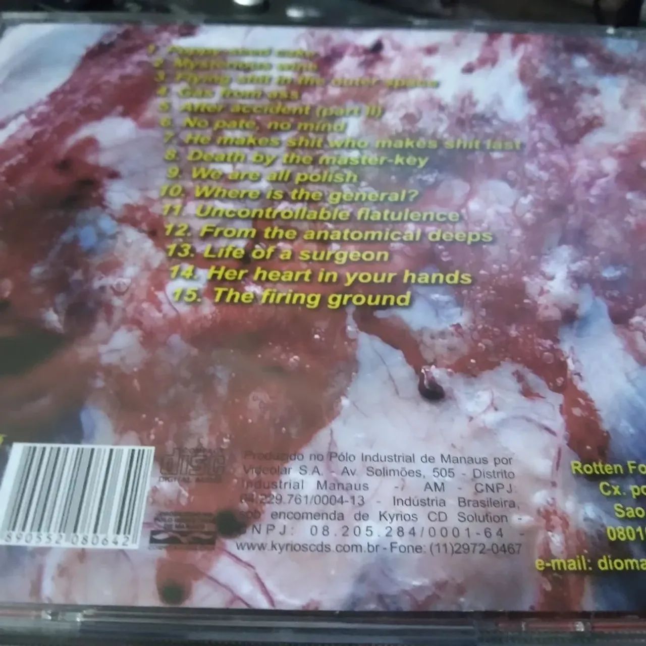 CD DEAD INFECTION - DEAD SINLES COLLECTION - GOREGRIND - Foto 2