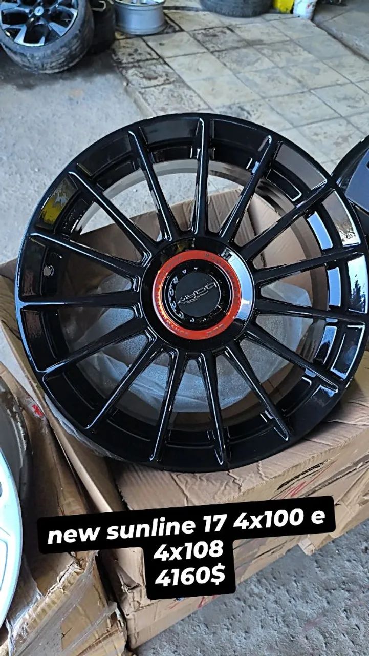 aro 17 new sunline 4x100 e 4x108