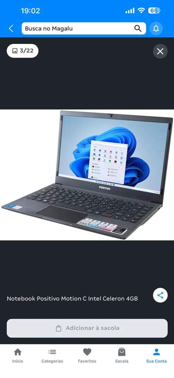 Notebook positivo Motion  - Foto 4