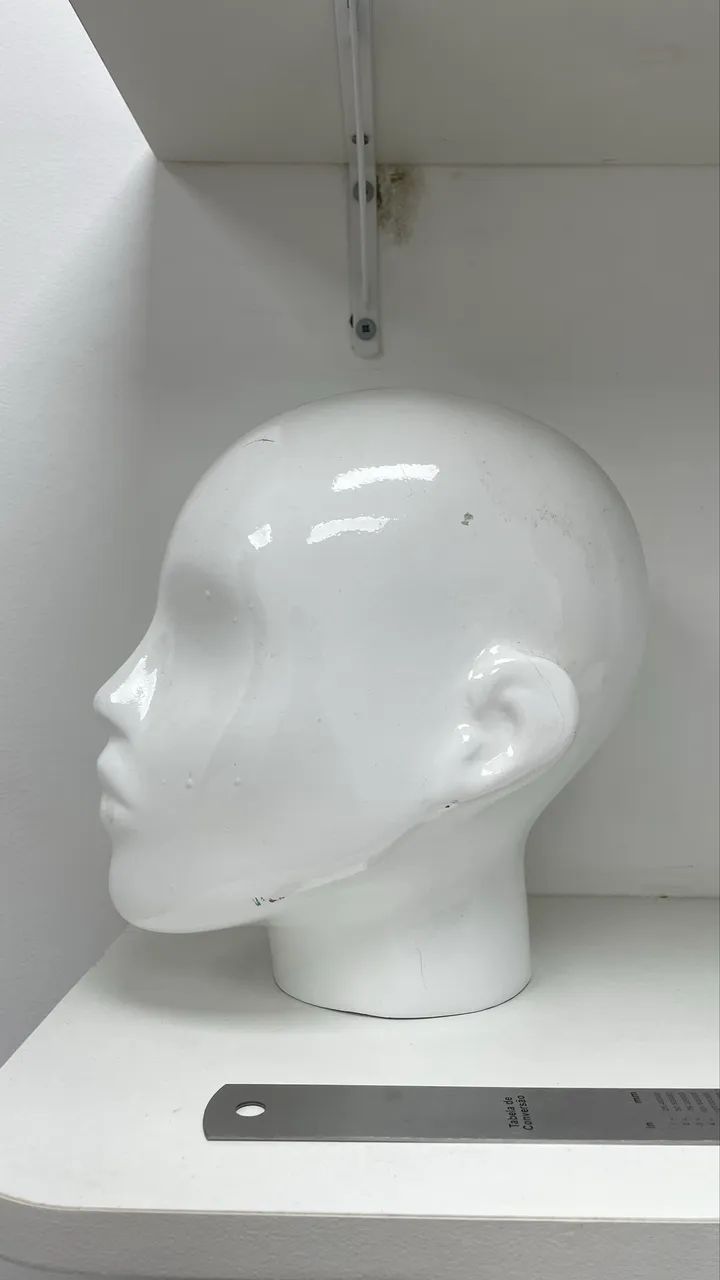 Cabeça de manequim feminina - Foto 3