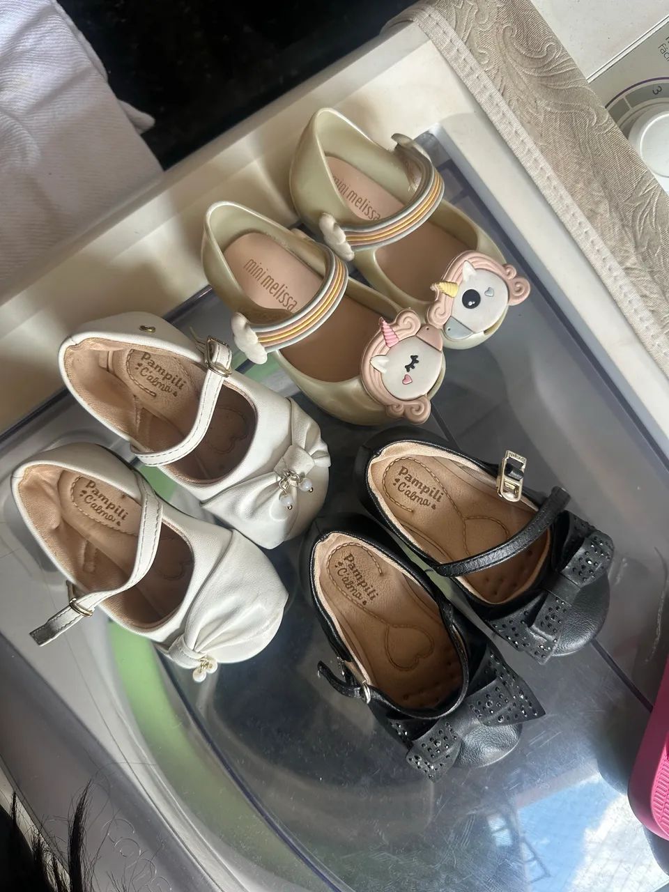 Calçados de bebê Melissa e pampili 