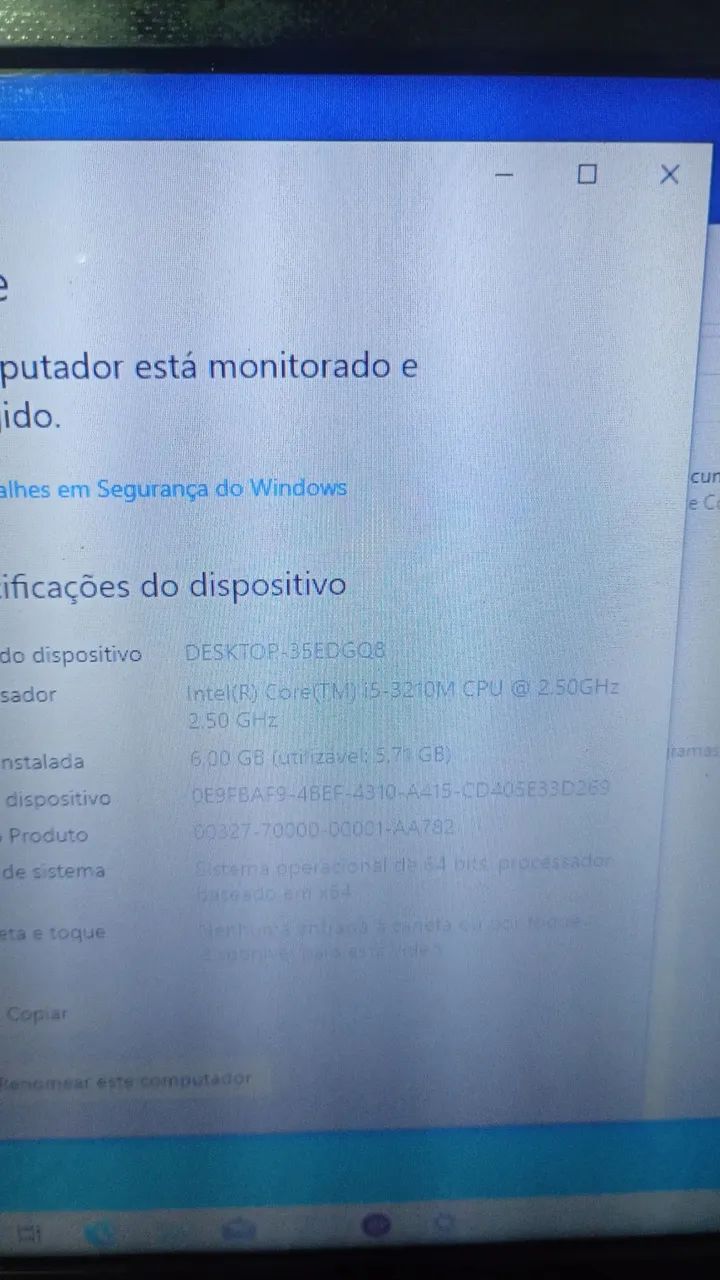 Notebook Samsung 