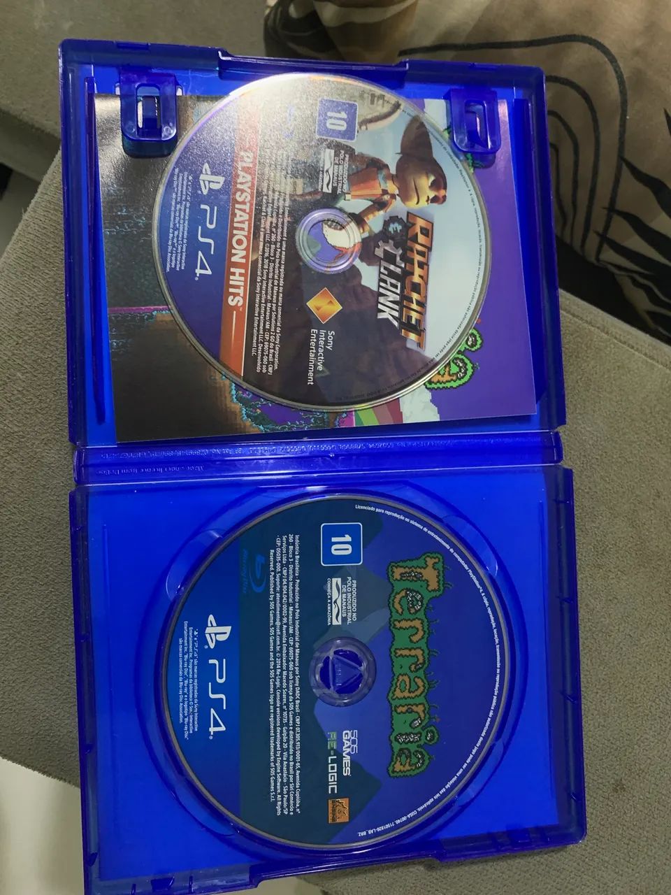 2 Jogos de Ps4( sem nenhum arranhão) - Foto 3