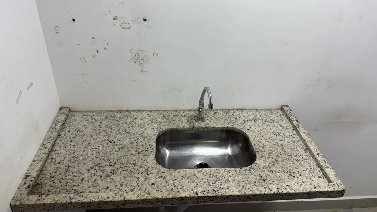 Pia em mármore cozinha copa área gourmet 