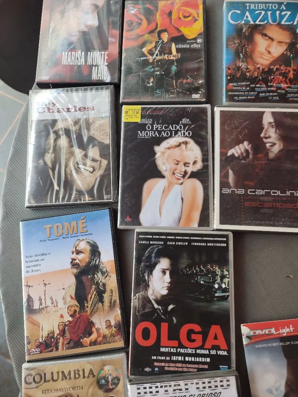 Diversos Dvd's de filmes e shows