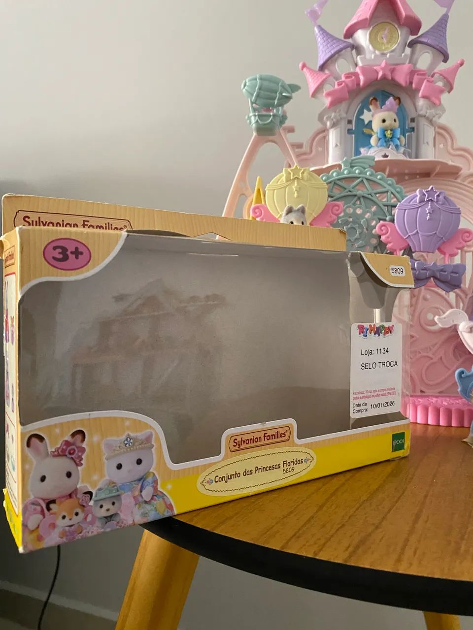 Brinquedo Parque Familia Sylvanian com Caixa - Foto 4