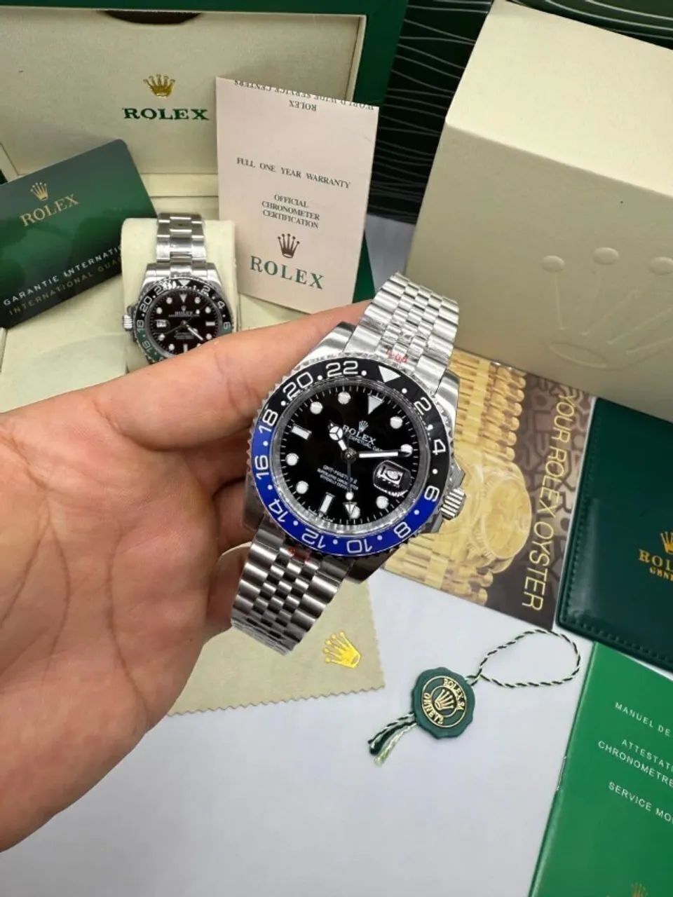 Relógio Rolex BatGirl Gmt