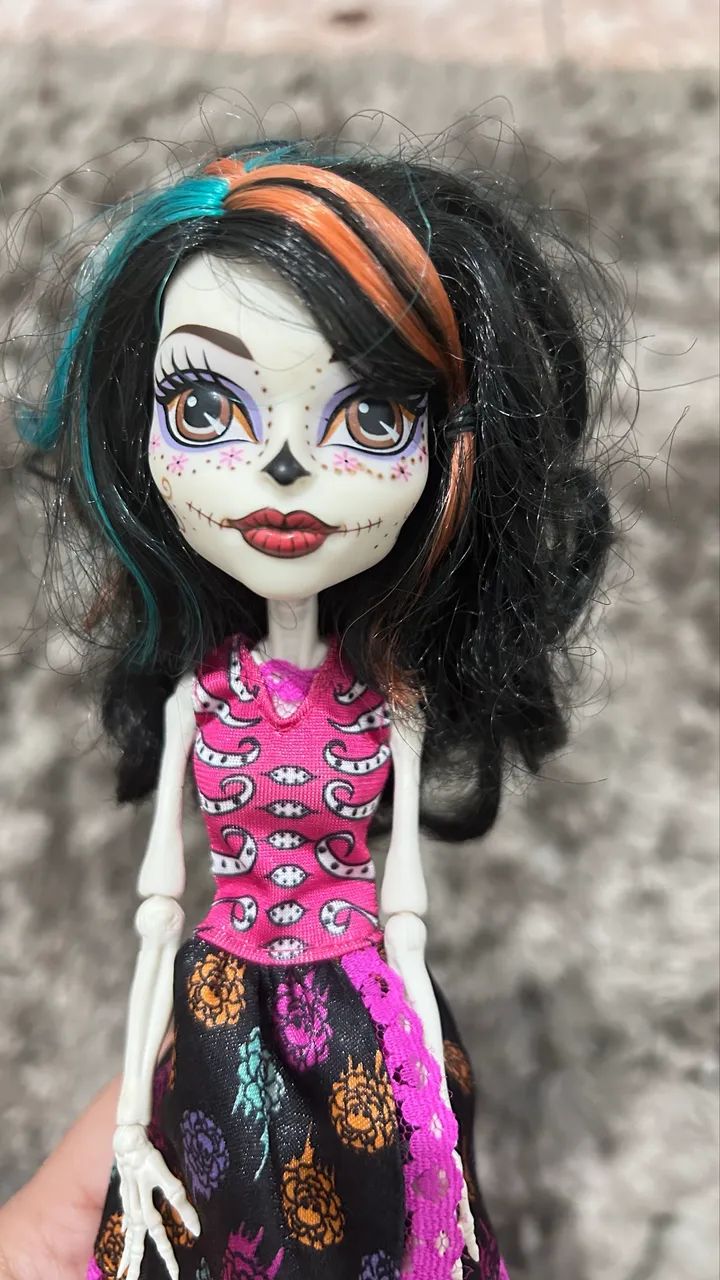 boneca Skelita Calaveras monsther high - Foto 3