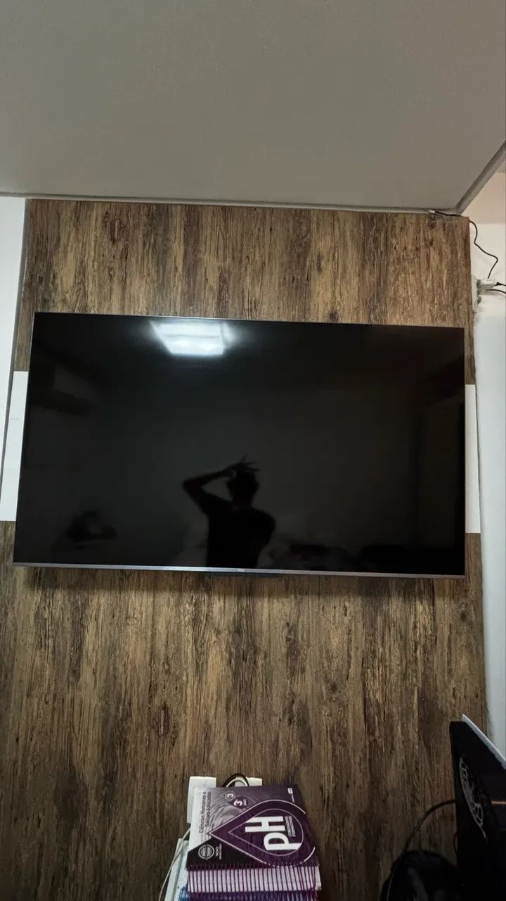 Vendo tv tcl 55 polegadas smart com todos os aplicativos  - Foto 4