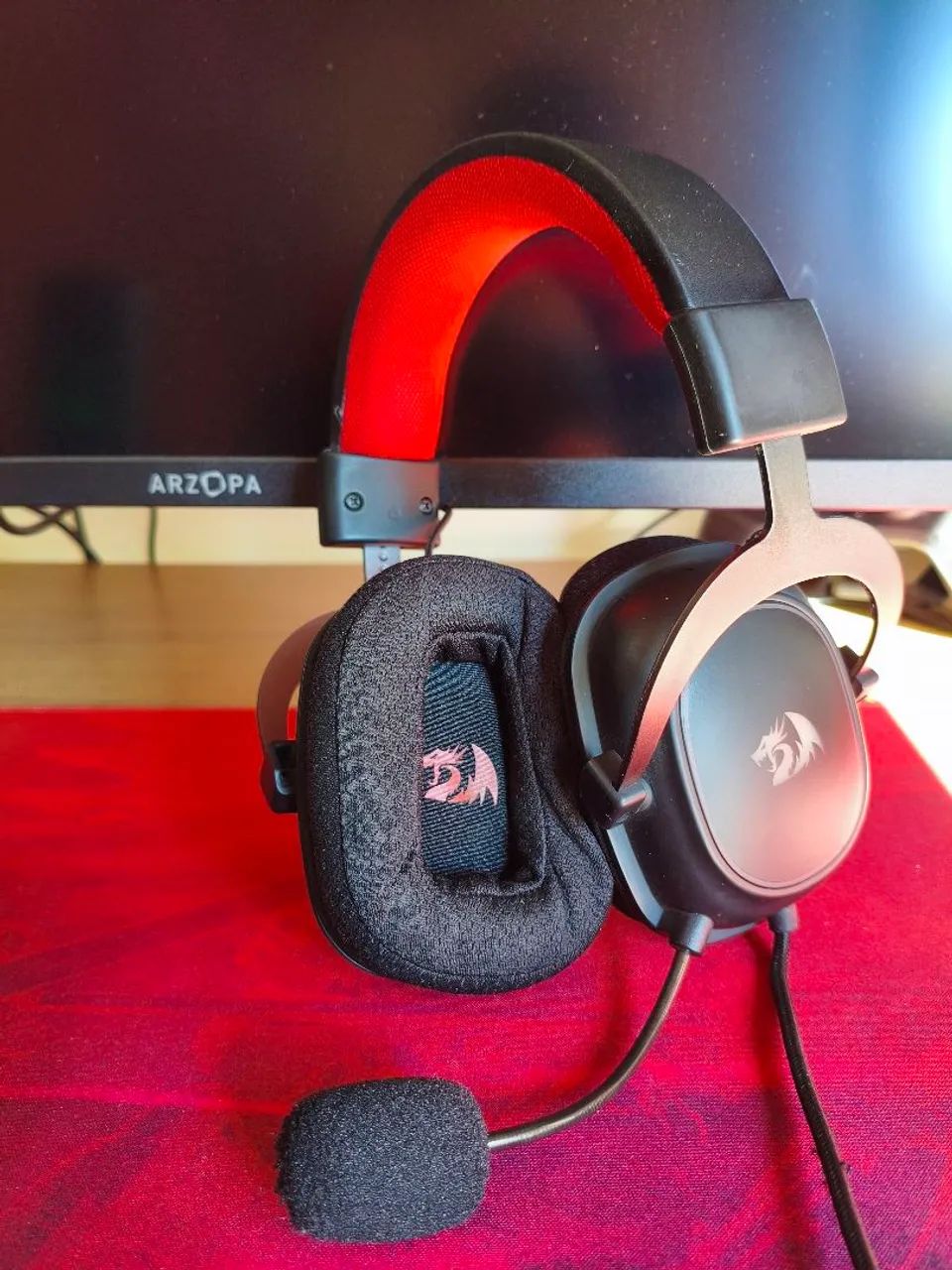 Redragon Zeus X mic não funciona + Fifine A2 - Microfones e