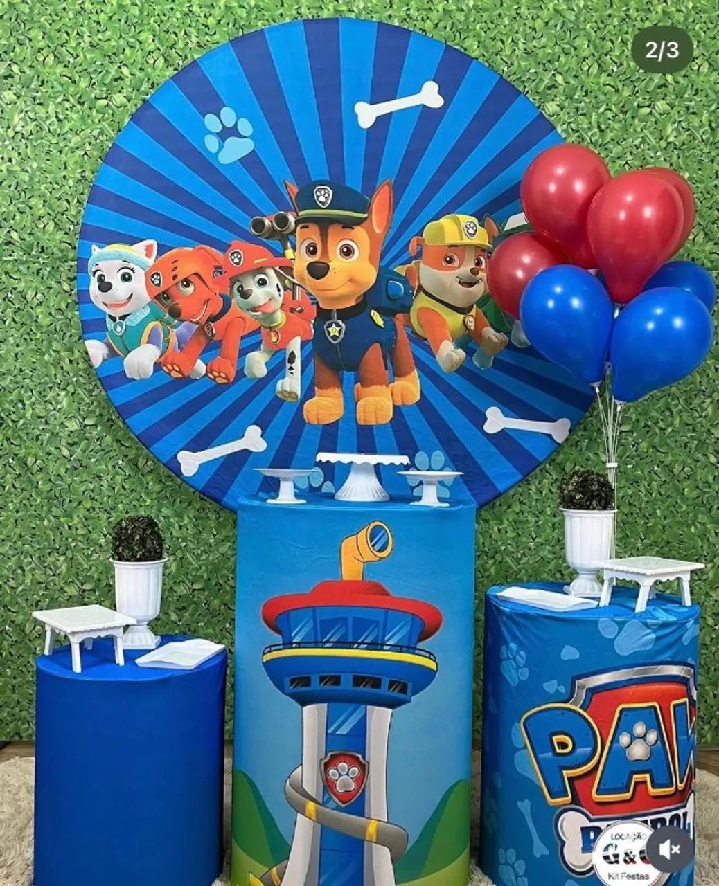 Capas para Cilindros e Arcos de Decoração Infantil - Foto 2