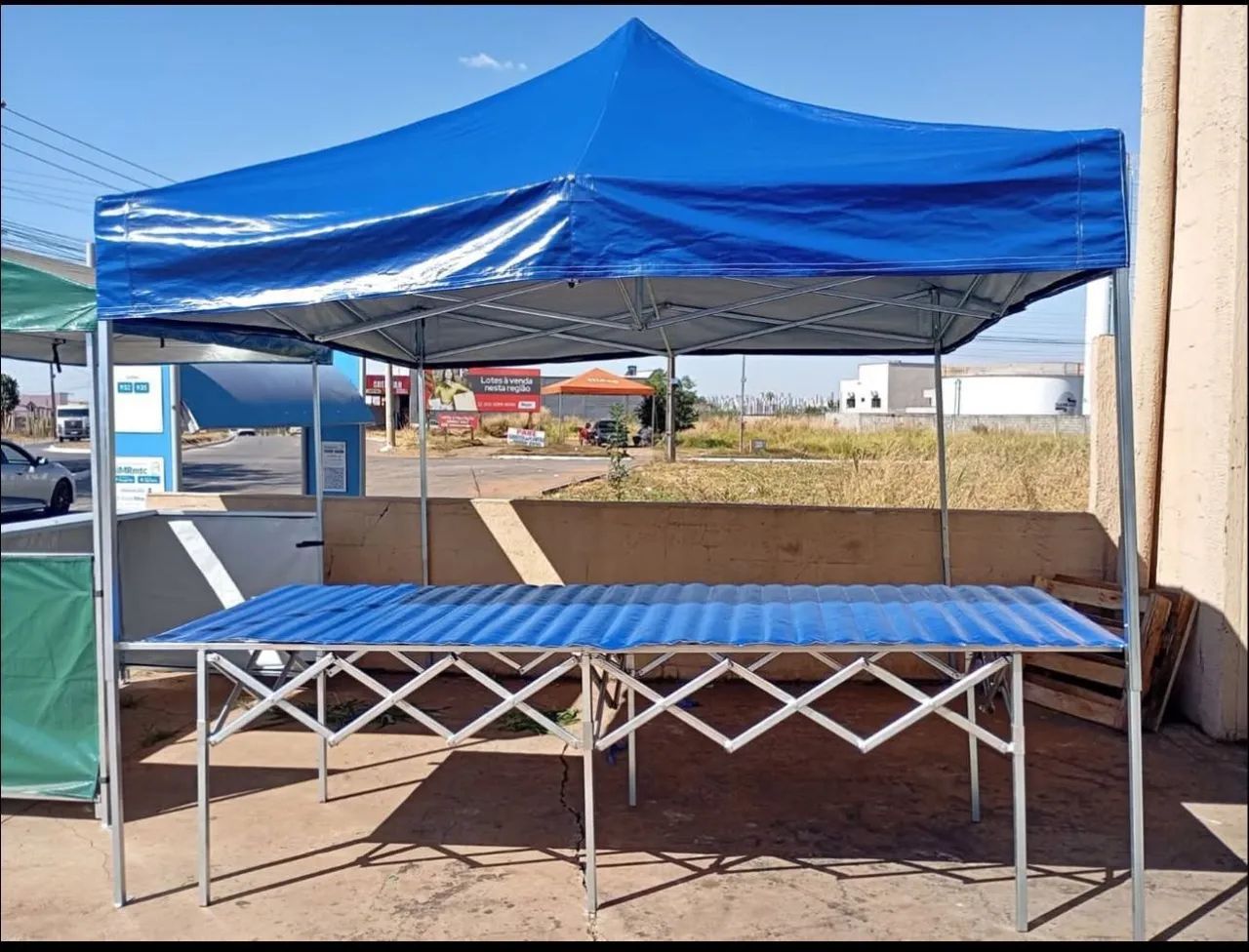TENDA SANFONADA 3X3X2.10 ( TODAS AS CORES ). - Foto 3