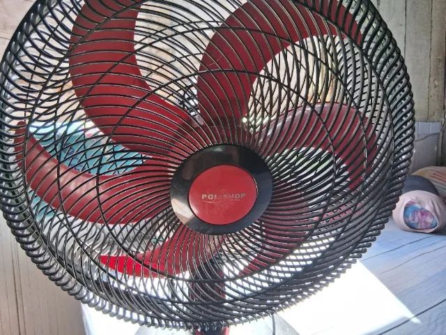 Ventilador de mesa Polishop com defeito  - Foto 5