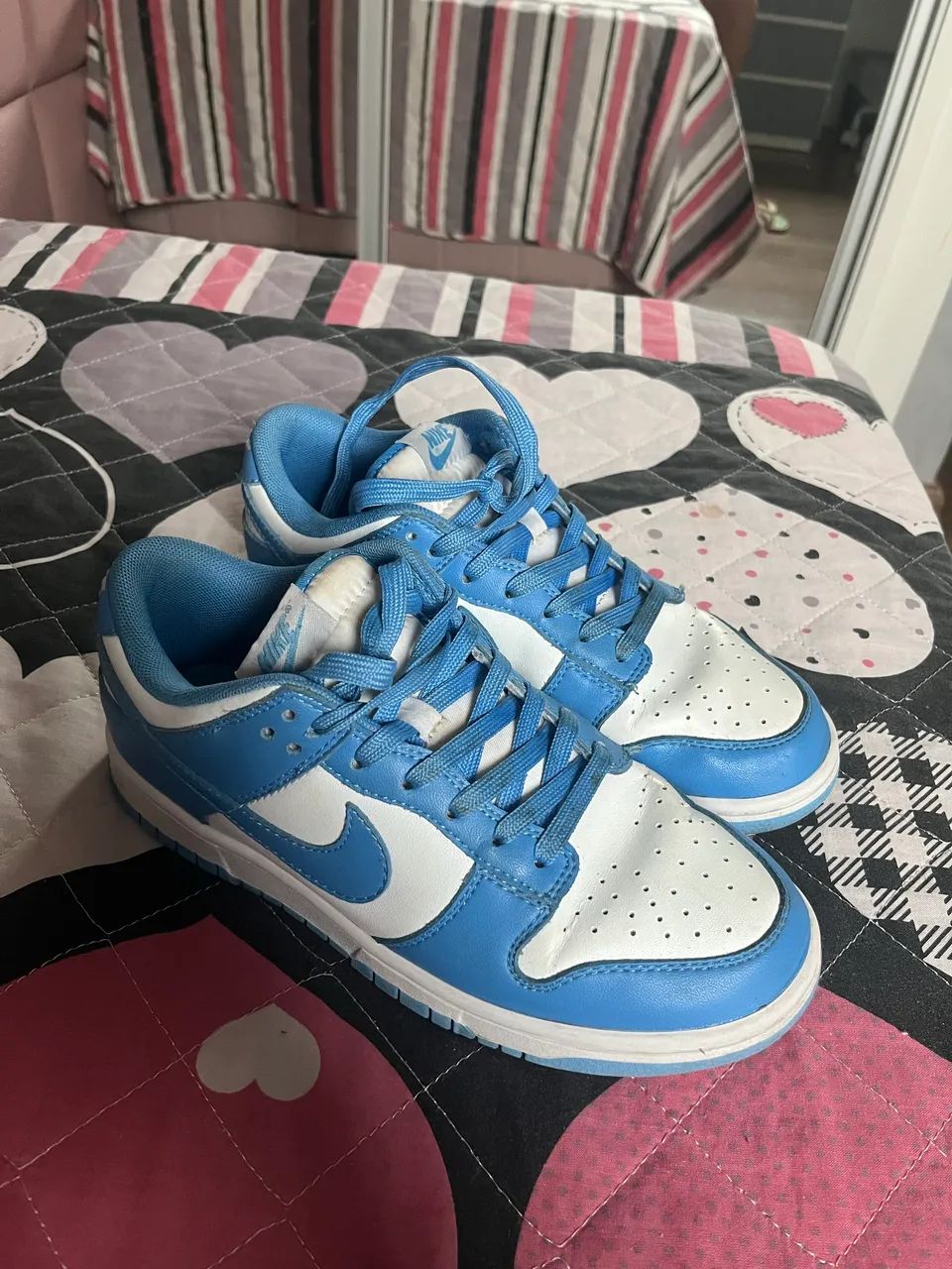Nike Dunk Low ? Azul e Branco - Foto 2