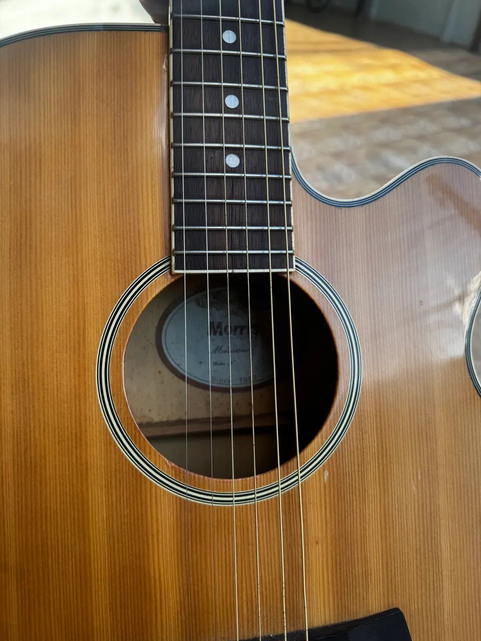 Violão Aço com captação sonora  - Foto 3