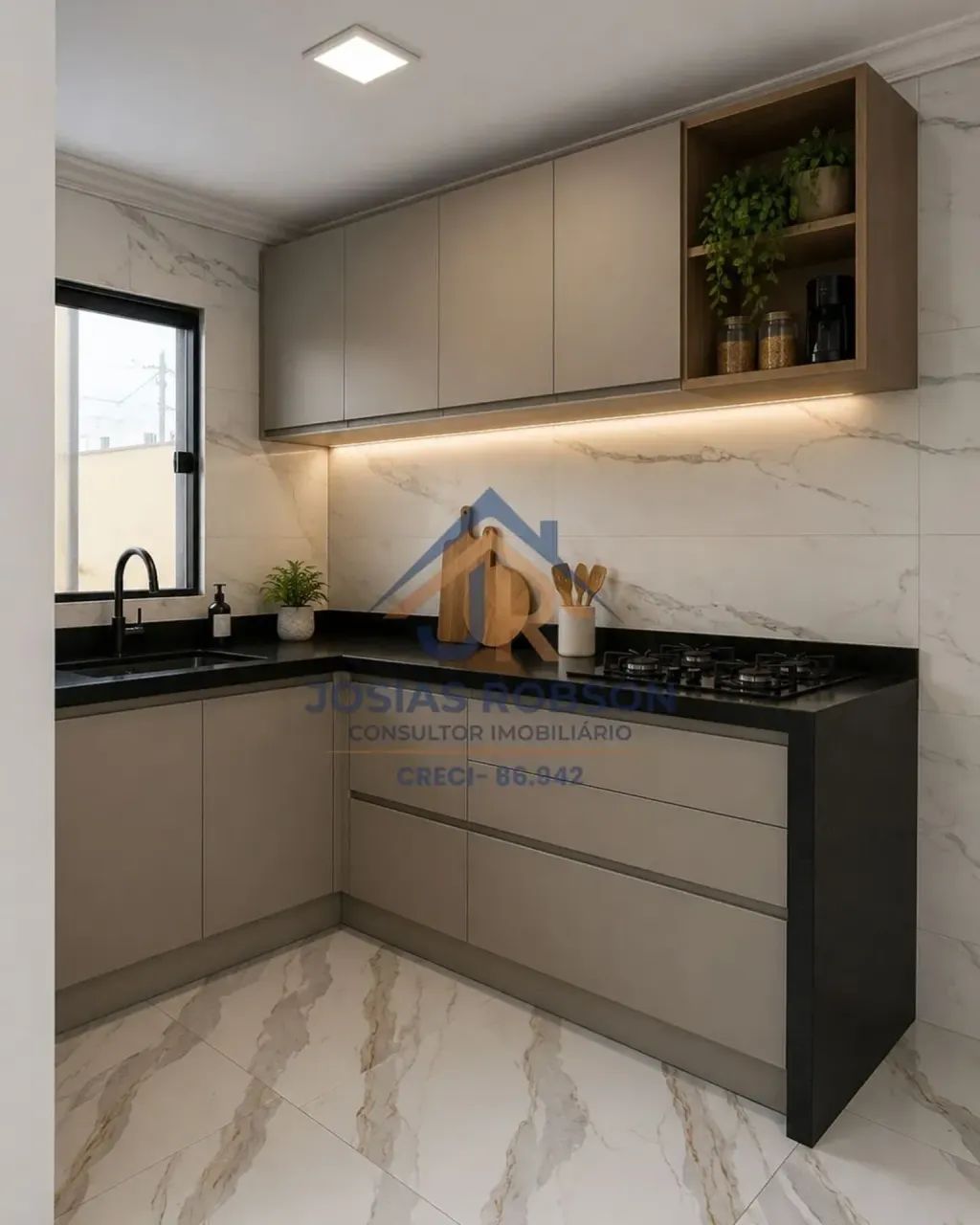 EXCELENTE CASA LINEAR com 58 metros quadrados com 2 quartos