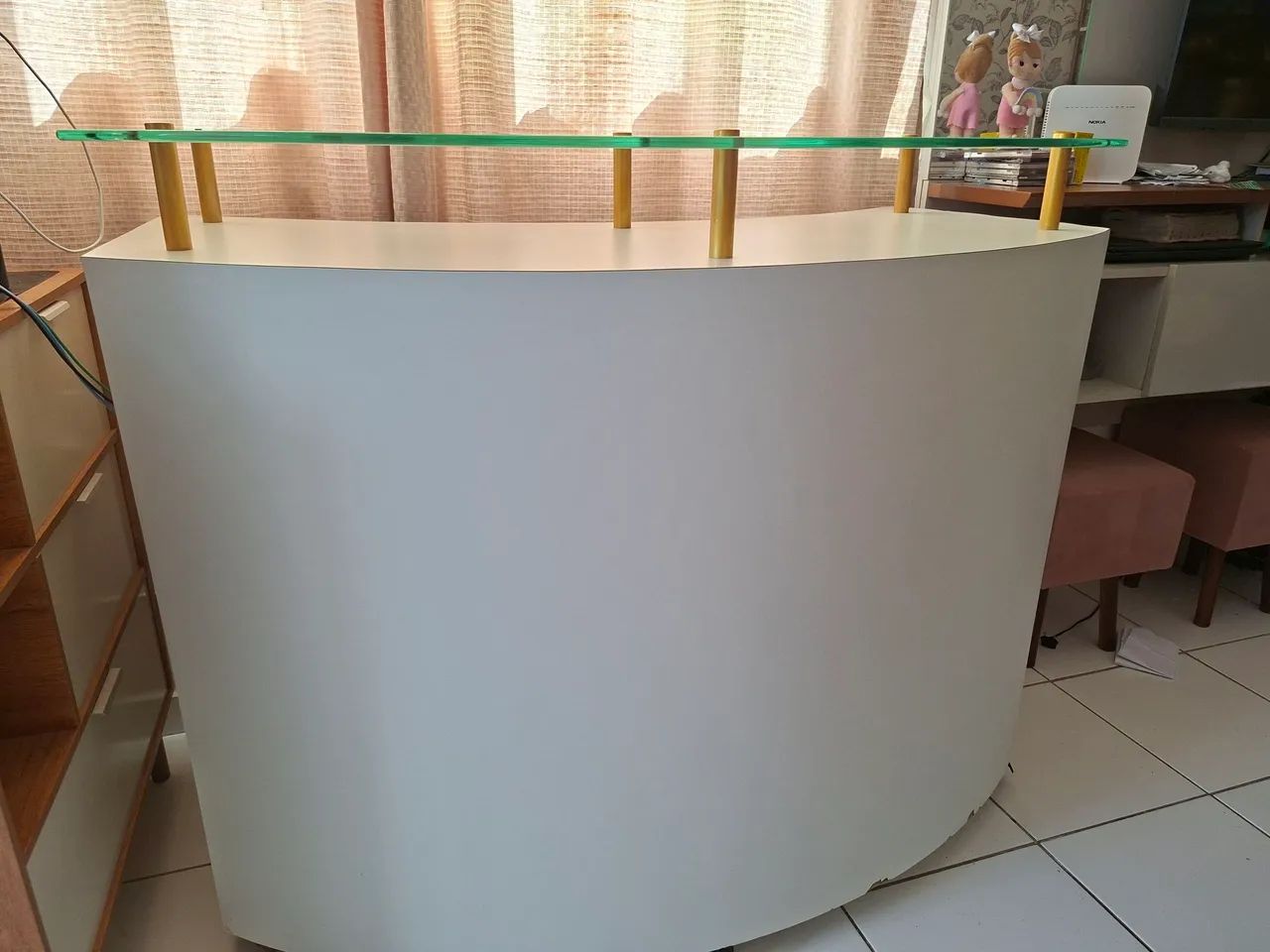 Caixa loja com gaveta mdf puro 