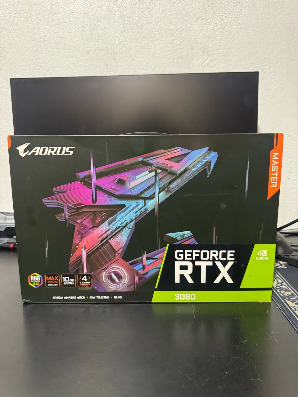 RTX 3080 AORUS MASTER LCD - 10GB  - Foto 5